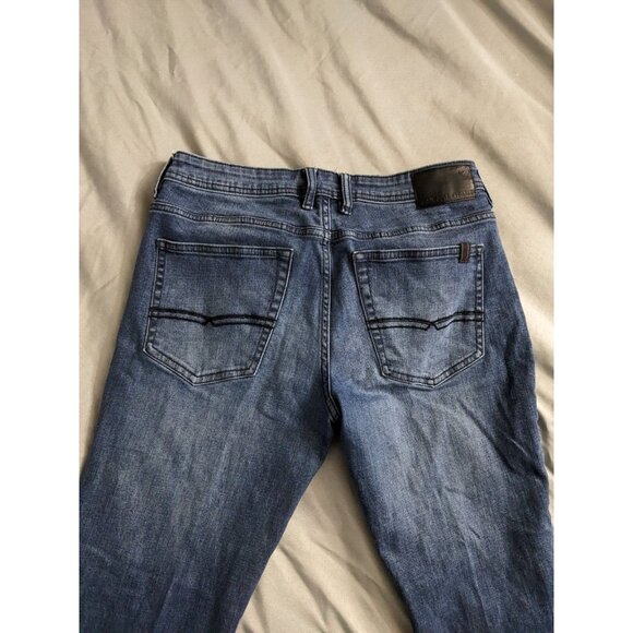 Buffalo David Bitton Jeans Blue Jackson X Straight Stretch Mens Size 32X30 - Picture 4 of 12